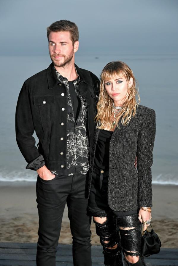 Liam Hemsworth, Miley Cyrus in Malibu on June 6, 2019