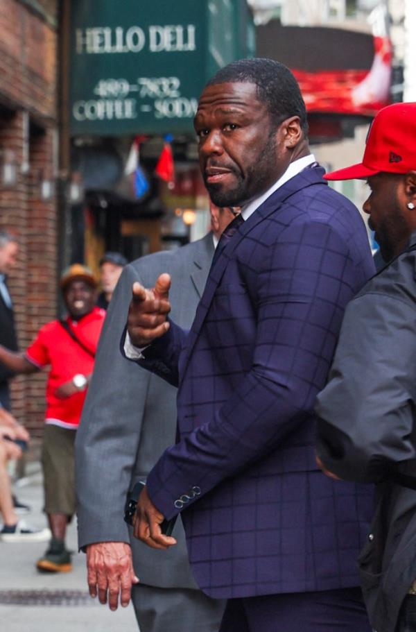 50 Cent out in New York City on Sept. 4, 2024